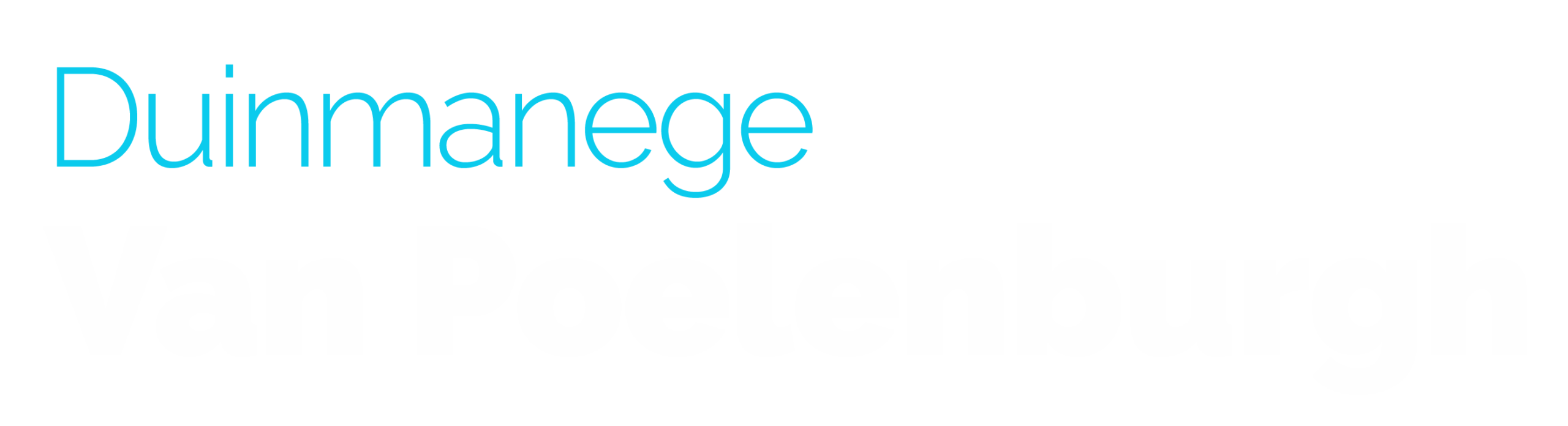 Logo Duinmanege van Poelenburgh
